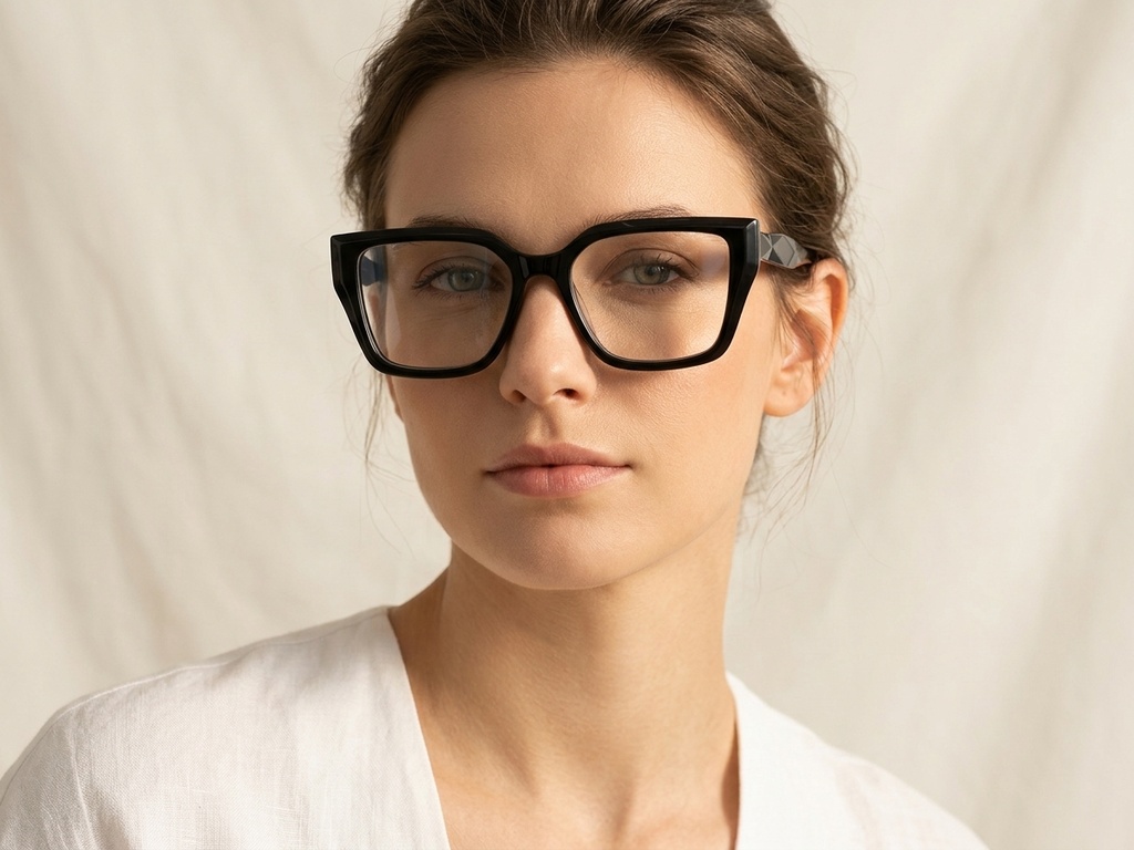 BS522-0601_Black_Rectangular_Acetate_Glasses-tryon_female