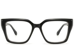 BS522-0603_Black_Rectangular_Acetate_Glasses-front