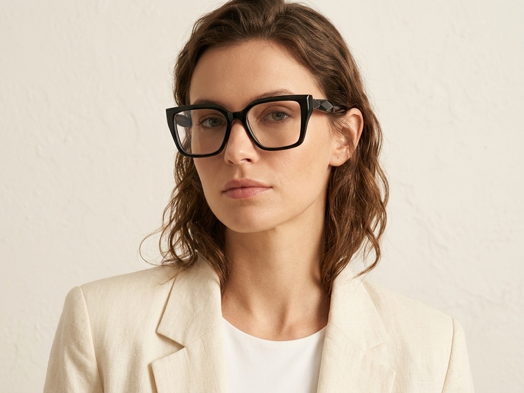 BS522-0603_Black_Rectangular_Acetate_Glasses-tryon_female