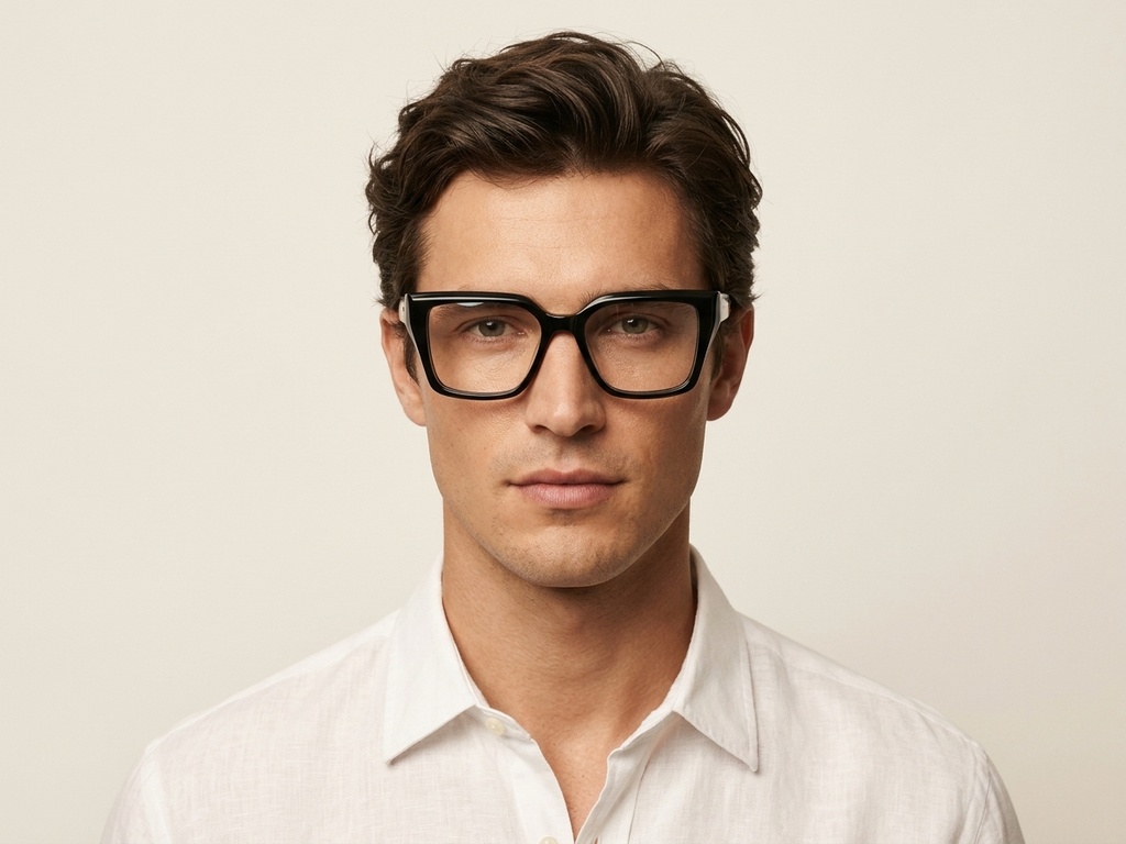 BS522-0603_Black_Rectangular_Acetate_Glasses-tryon_male