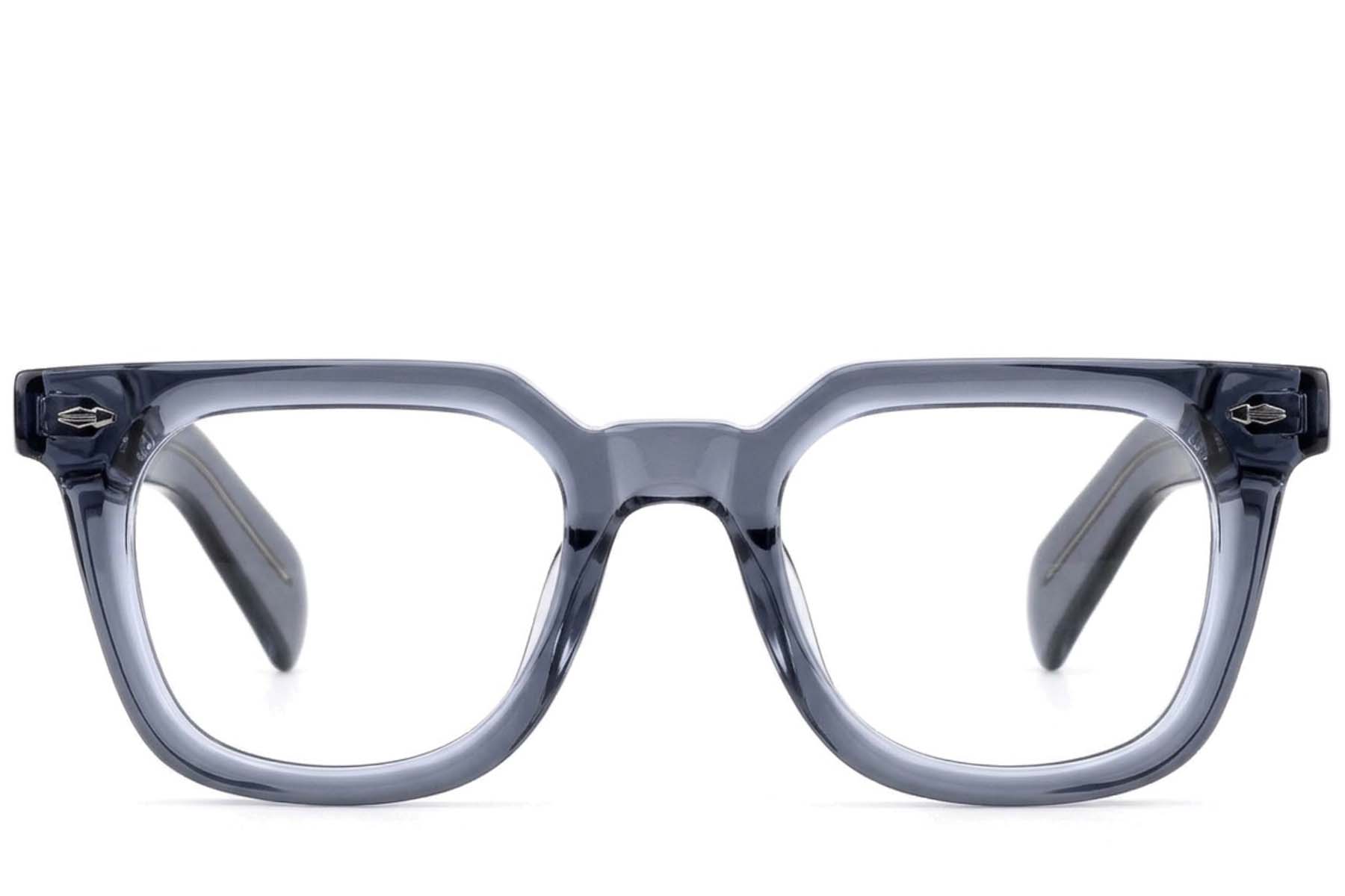 BS522-0630_Blue_Rectangular_Acetate_Glasses-front