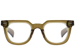 BS522-0631_Green_Rectangular_Acetate_Glasses_front