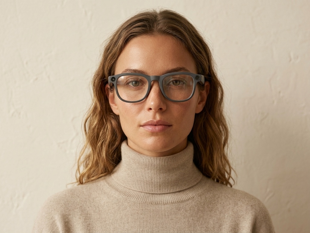 BS705-0012_Matte_Grey_Rectangular_TR90_Smart_AI_Glasses-tryon_female