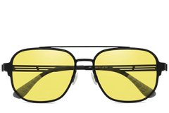 BS824-0352_Black_Aviator_Metal_Sunglasses-front