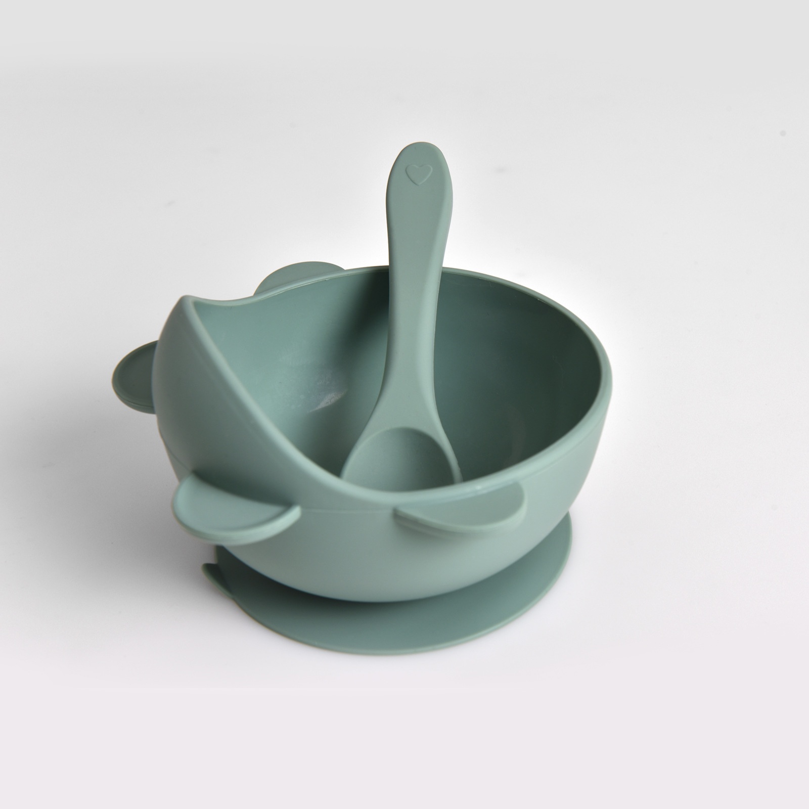 Cute Silicone Suction Baby Bowl - Spill-Proof Toddler Feeding