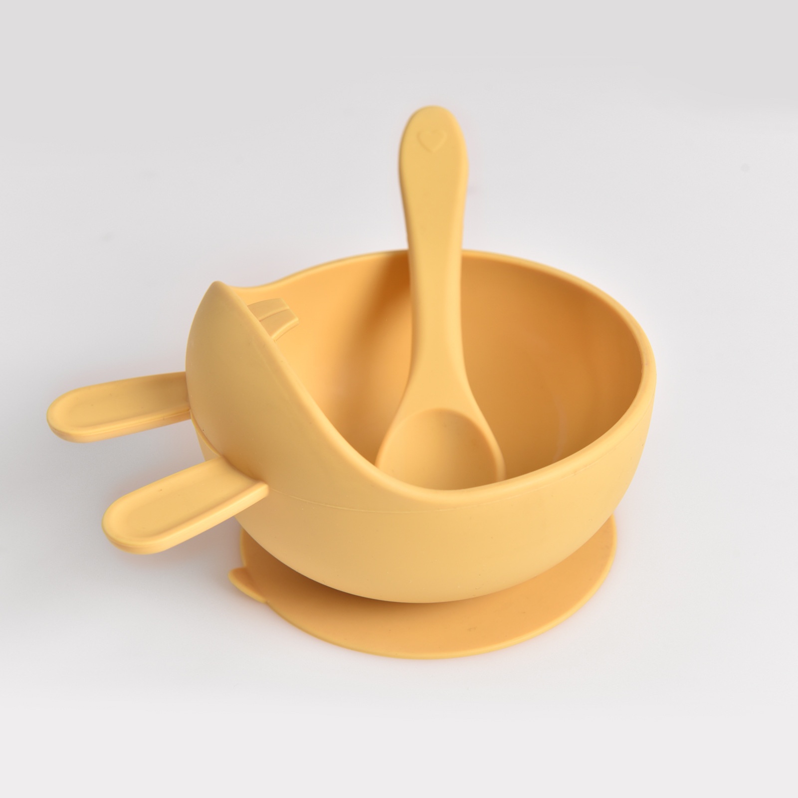 Cute Silicone Suction Baby Bowl - Spill-Proof Toddler Feeding