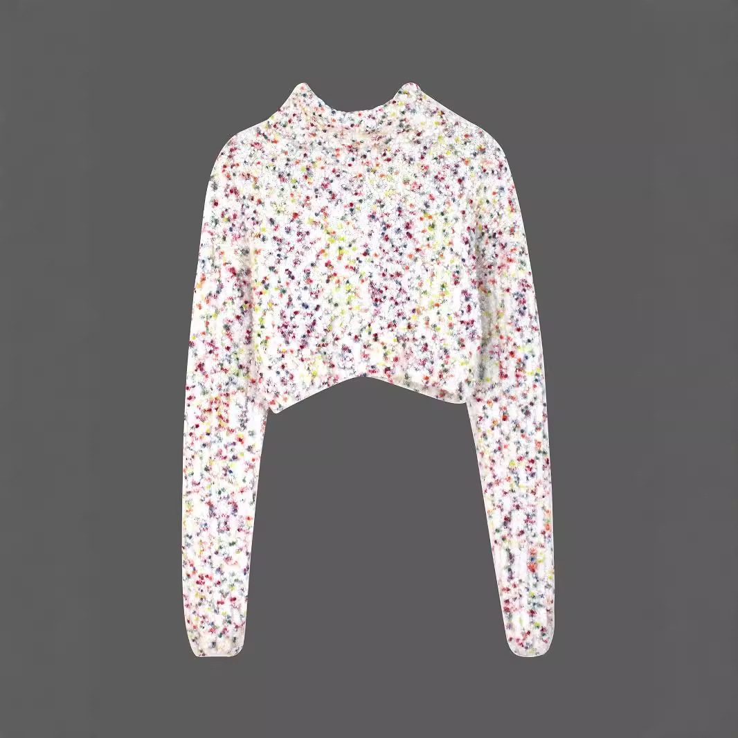 Slim Fit Knit Top - Women's Turtleneck Sweater for Spring Autumn Winter SSU-00019