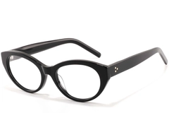 Butterfly Black Acetate Glasses #BS2607-0313