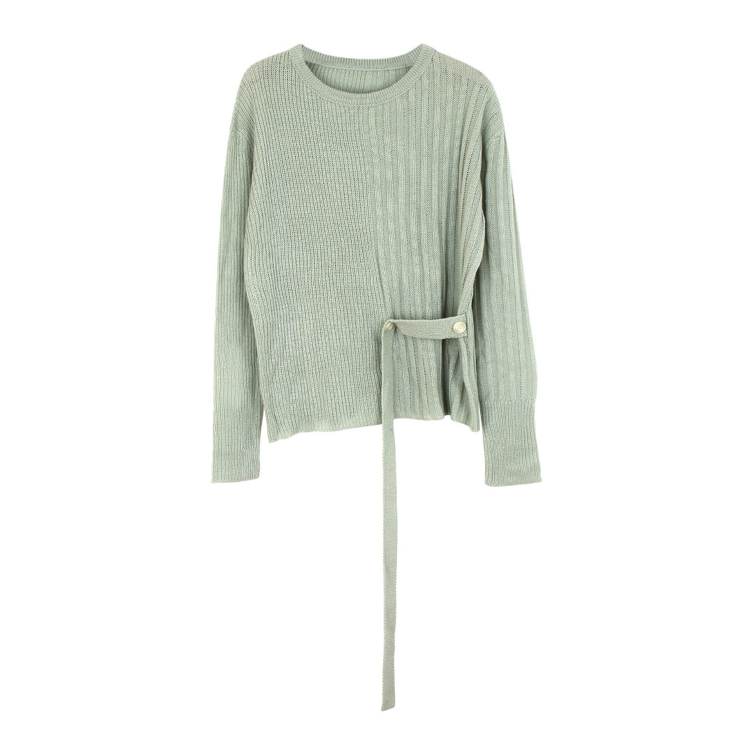 Women's Knit Sweater Lightweight Hollow Out Spring Summer Top SSU-00053