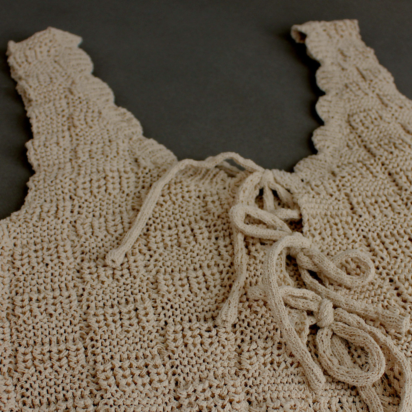 Women's Knit Sleeveless Cardigan V-Neck Tank Top Beach Cover-Up SSU-00036