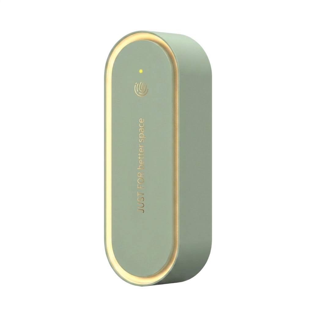 Silent Ultrasonic Mosquito Repellent Night Light with Aromatherapy Slot, White/Green