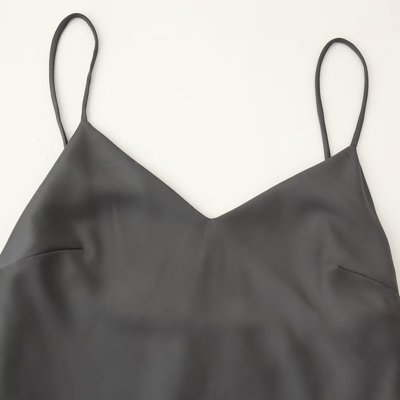 Vestido largo de satén - Falda larga elegante y versátil KUN-00101