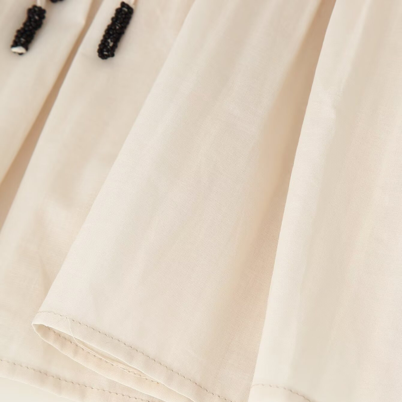 Women's Color Block Trim Top - Chic European Style KUN-00030