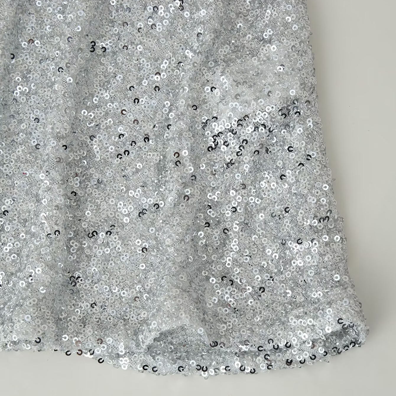 Vestido lencero con lentejuelas - Estilo europeo KUN-00150