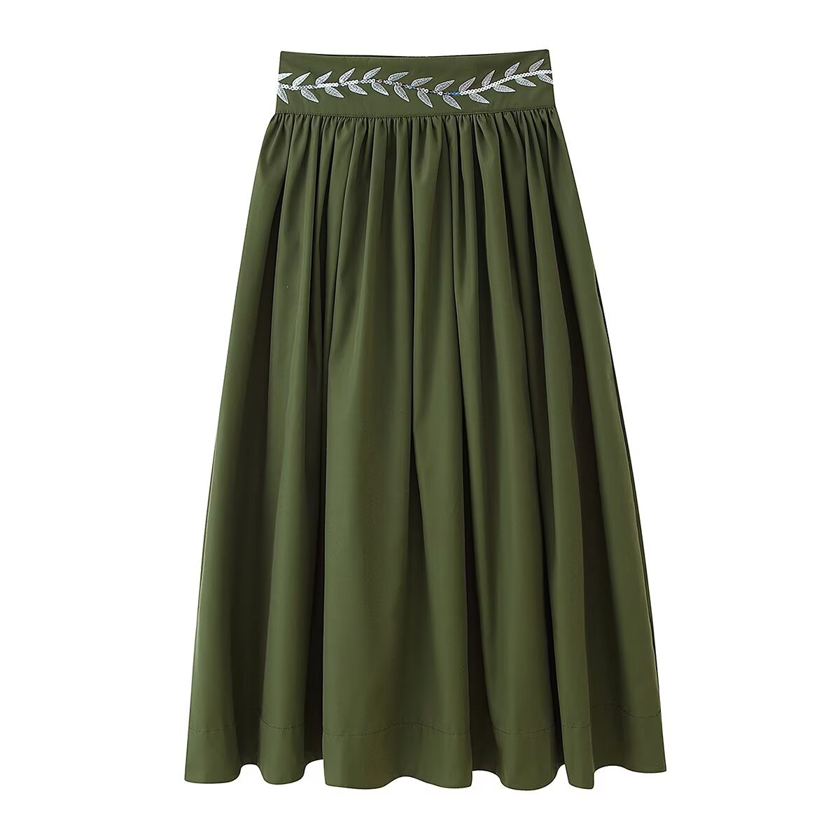 Vest en rok met paillettenborduursel KUN-00120