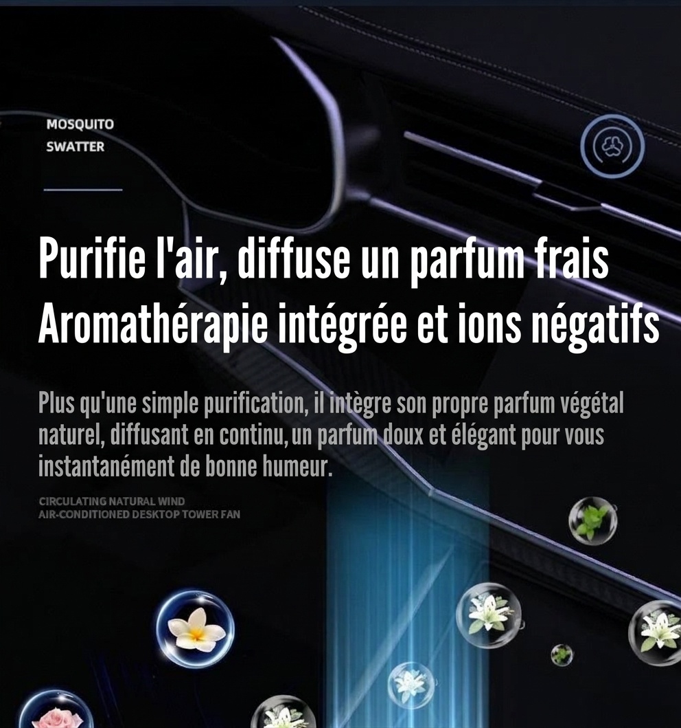 Purificateur d'air portable pour voiture et éliminateur d'odeurs, filtration HEPA alimentée par USB, purificateur d'air à ions négatifs pour le formaldéhyde et les odeurs dans les véhicules