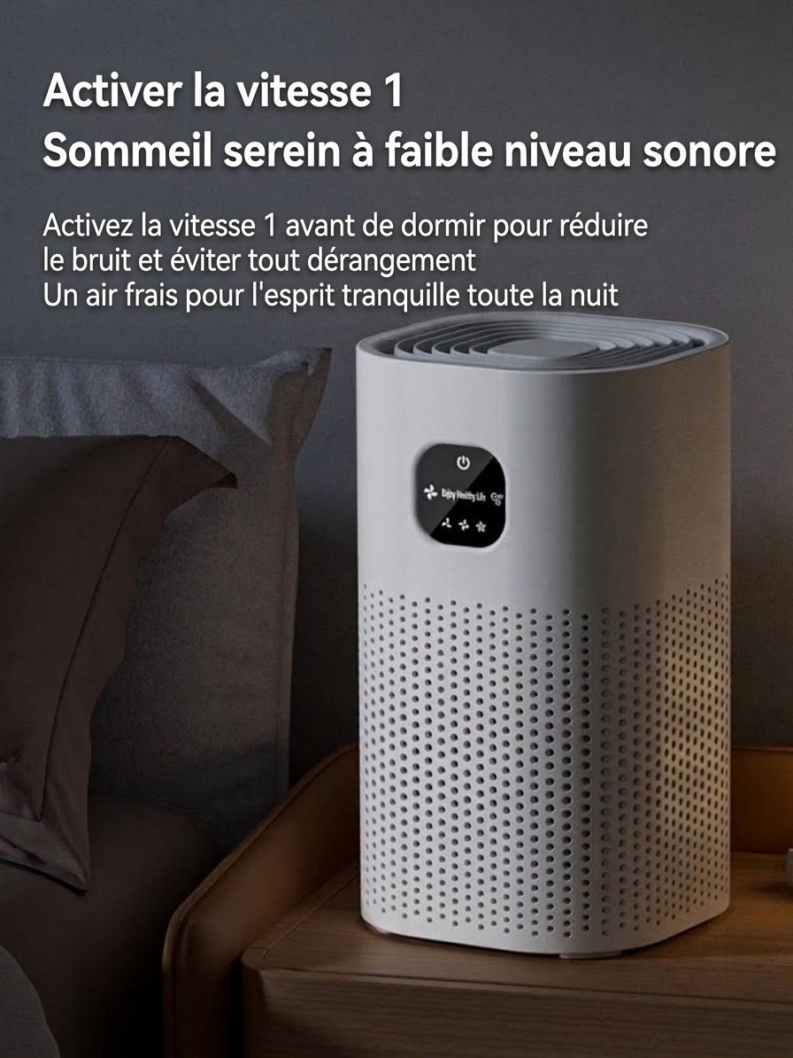 Purificateur d'air portable USB pour la maison et le bureau, générateur d'ions négatifs pour l'élimination de la fumée et du formaldéhyde, purificateur d'air de bureau silencieux pour la chambre de bébé