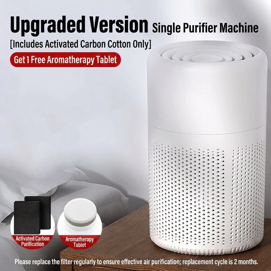 Portable H13 HEPA Air Purifier with Activated Carbon Filter & Aroma Diffuser, Ultra-Quiet 37dB, USB-C Powered Multi-Layer Air Cleaner for Home & Office