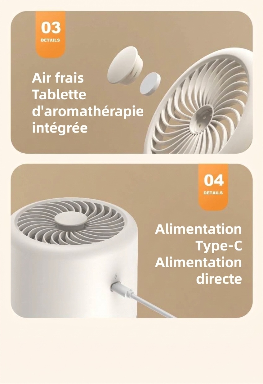 Purificateur d'air intelligent avec filtration multicouche, élimination des odeurs et du formaldéhyde, aromathérapie intégrée, fonctionnement silencieux, pour la maison et le bureau