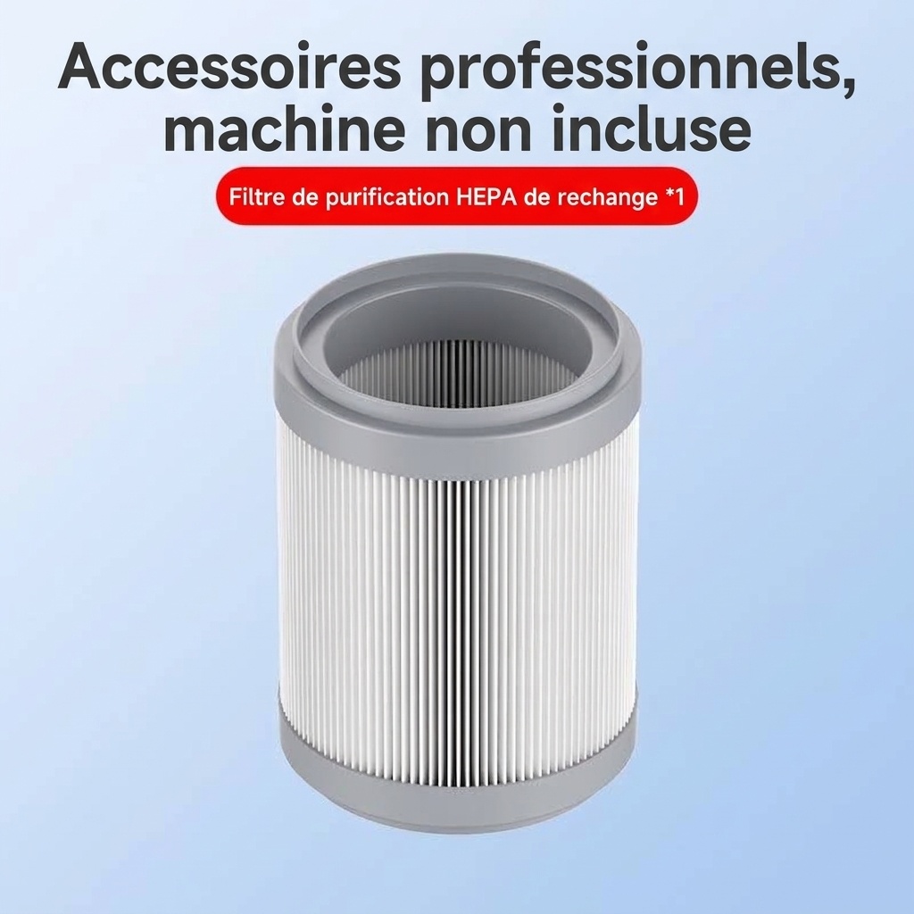 Purificateur d'air portable avec filtration HEPA multicouche et technologie ionique négative, fonctionnement silencieux, alimentation USB-C pour éliminer les odeurs et les polluants