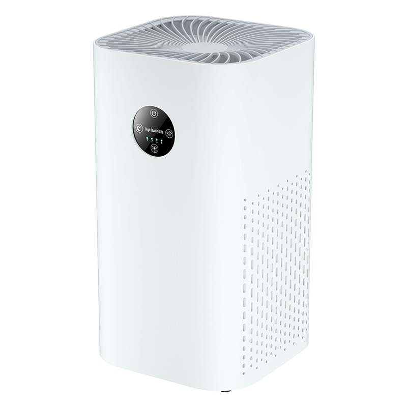 Smart HEPA Air Purifier with Negative Ion Technology, High-Efficiency Filtration for Formaldehyde, Allergens & Odors, Quiet Operation with Remote Control