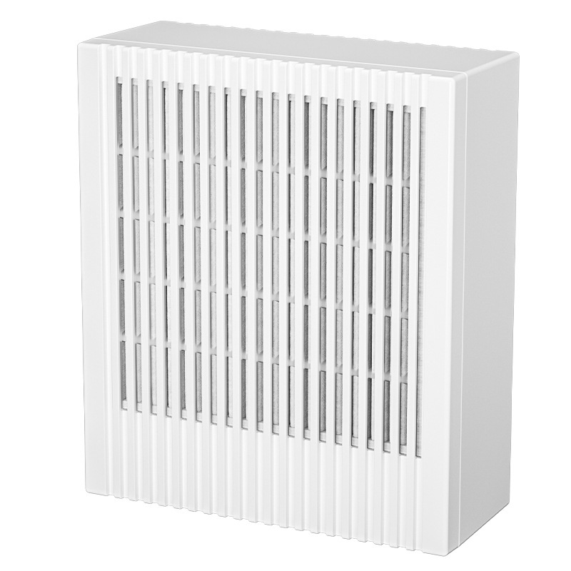 Compact HEPA & Activated Carbon Air Purifier with Negative Ion Purification, Quiet Operation, 5W Efficient Power, Type-C USB Odor Remover