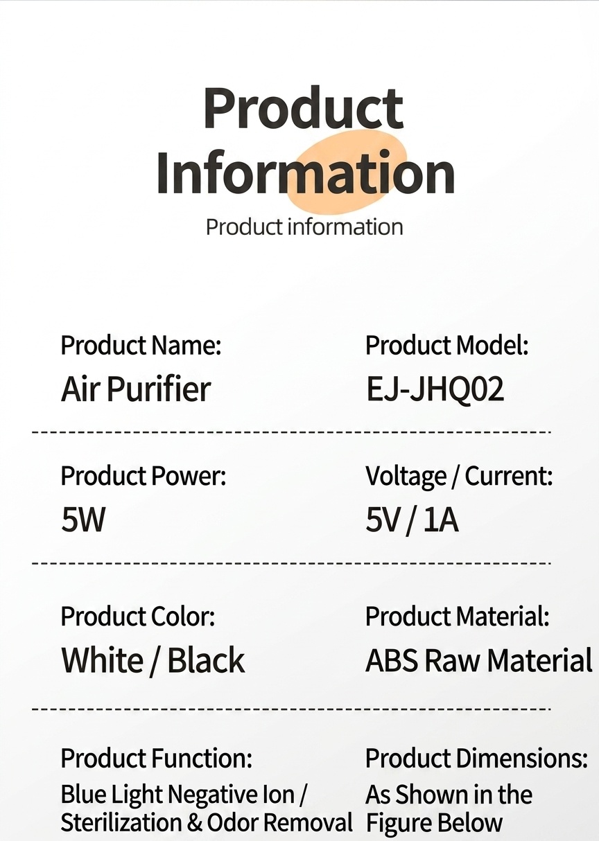 4L Mist-Free Humidifier with Advanced Negative Ion Purification, Built-in Aromatherapy Box, Quiet Natural Evaporation, Touch Controls & USB Power