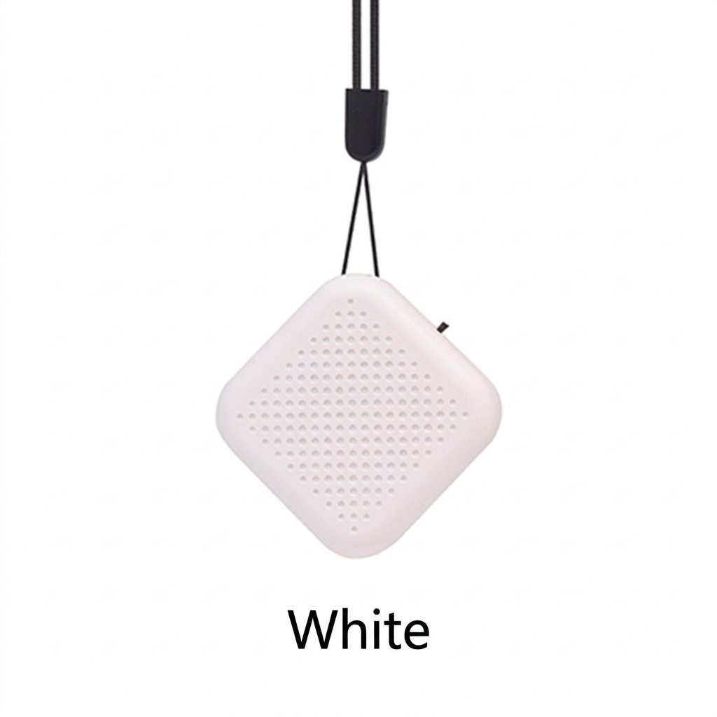 Wearable Mini Air Purifier, Portable Anion Air Cleaner Necklace, USB Rechargeable, 29g Lightweight, Silent Operation, Removes PM2.5, Pollen, Smoke for Travel