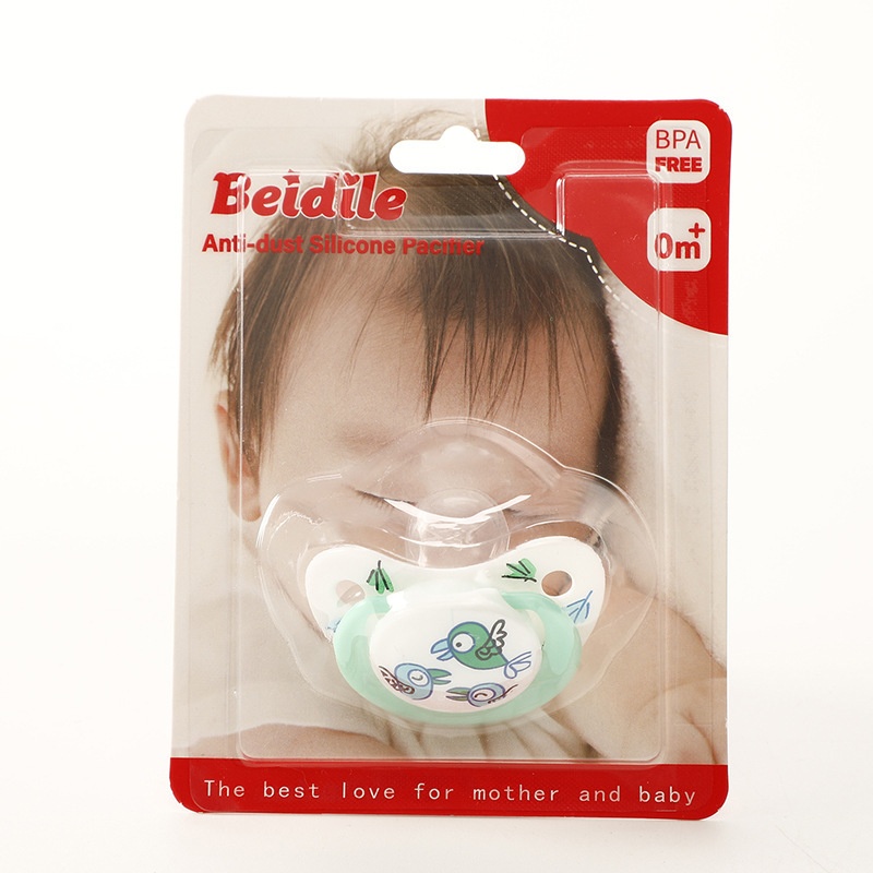 Baby Silicone Pacifier with Cute Animal Designs - BPA Free