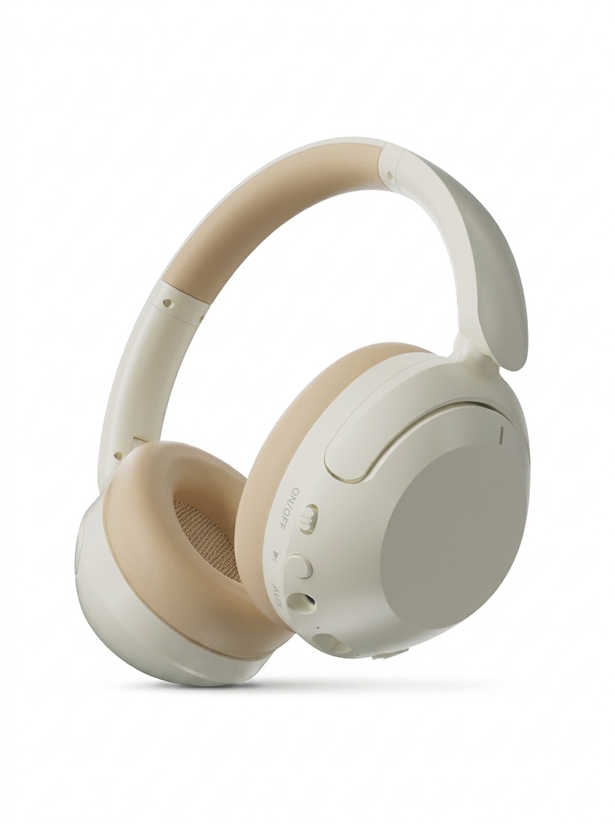 Wireless Bluetooth 5.3 Headphones with ANC & 80H Playtime