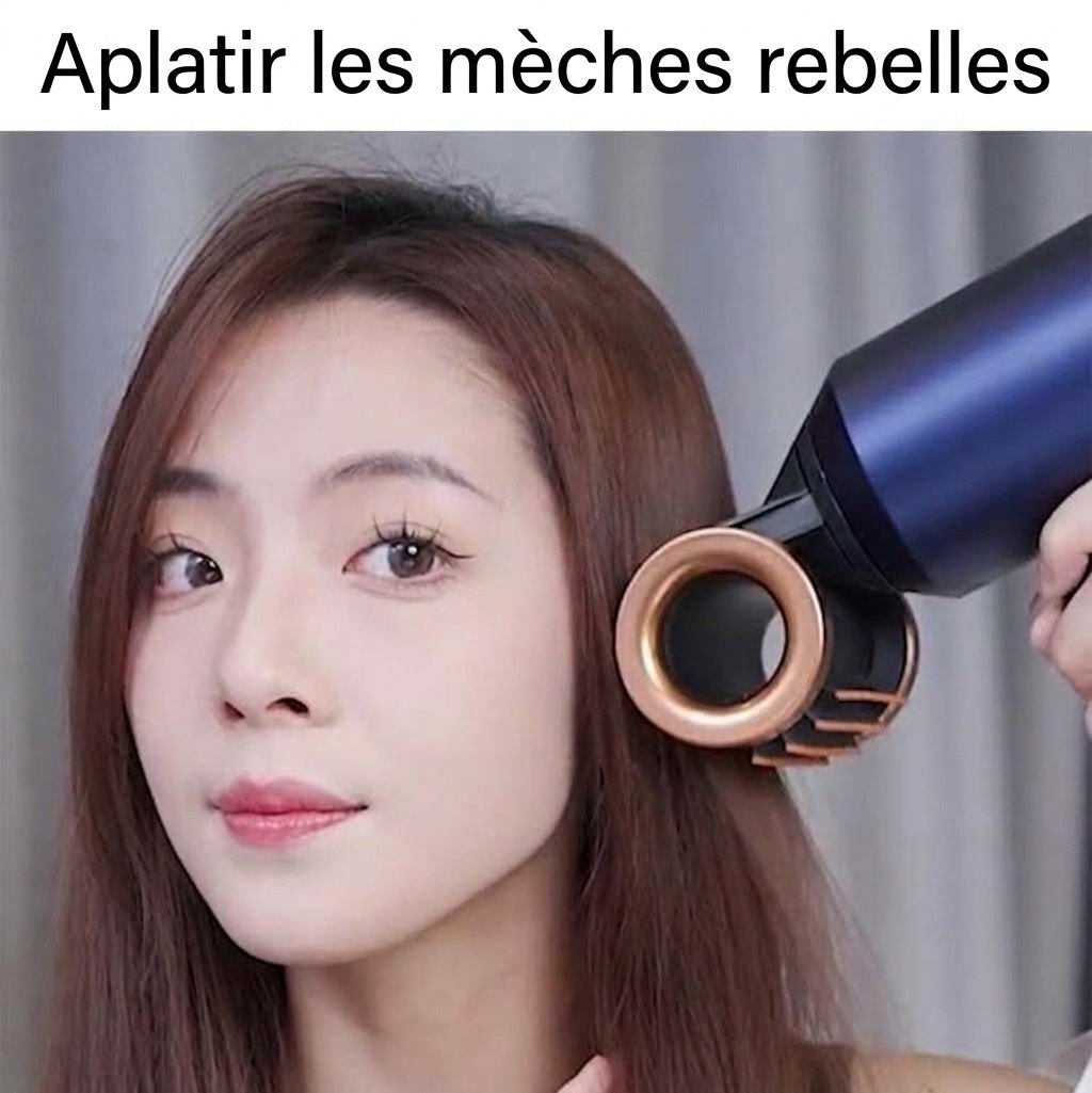 Accessoire lisseur anti-frisottis pour sèche-cheveux supersonique HD01-HD08