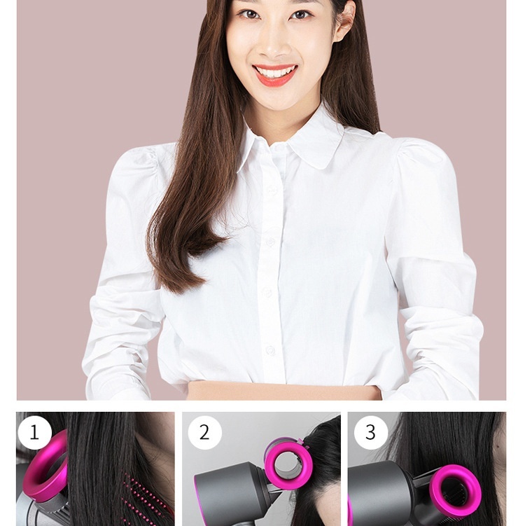 Accessoire lisseur anti-frisottis pour sèche-cheveux supersonique HD01-HD08