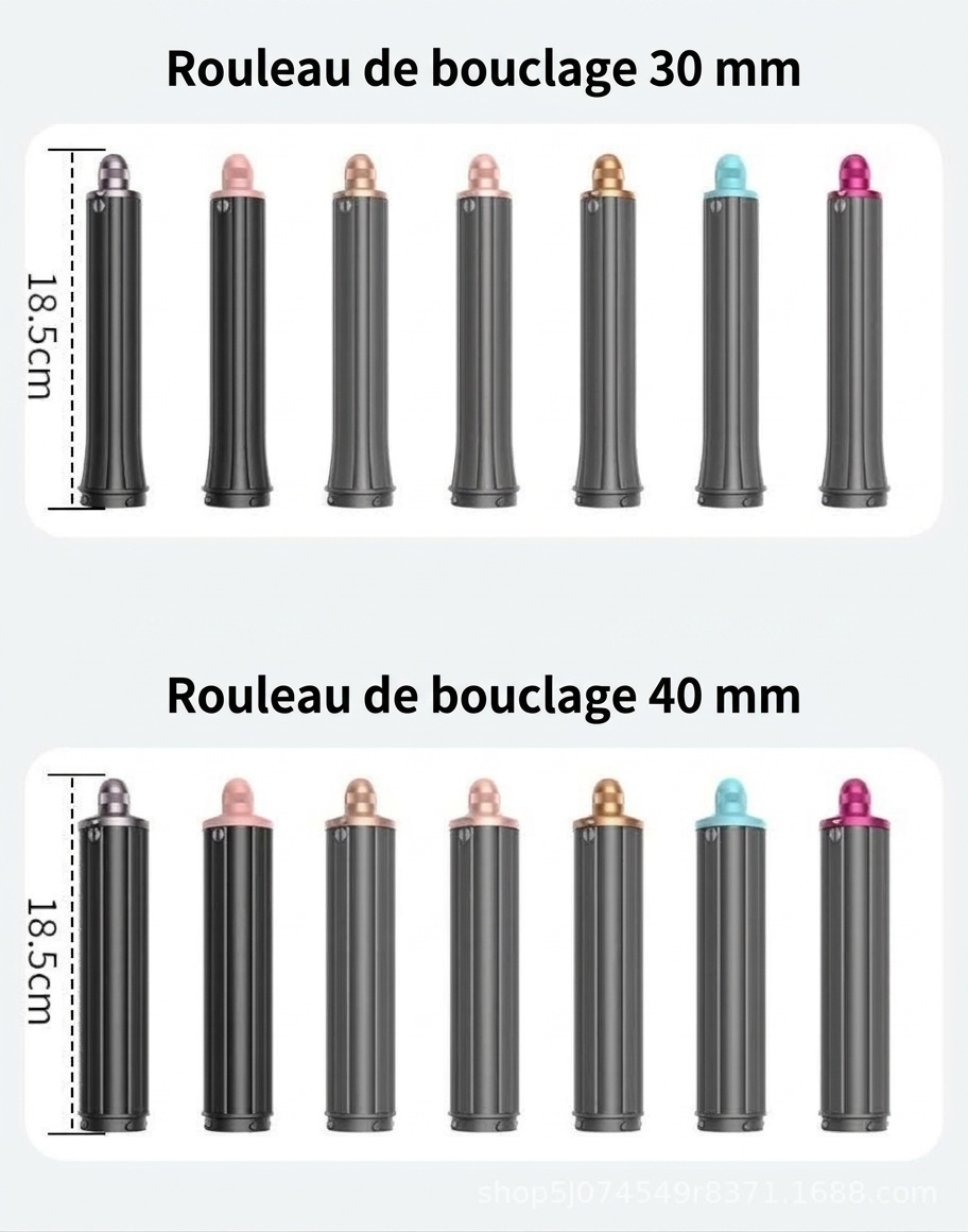 Accessoires pour boucleur à enroulement automatique 2 en 1 compatibles avec le styler Airwrap