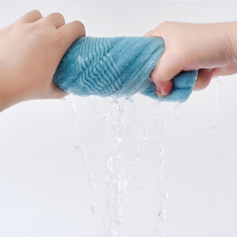 2-Piece Set Plush Terry Bath Towel - Soft & Absorbent