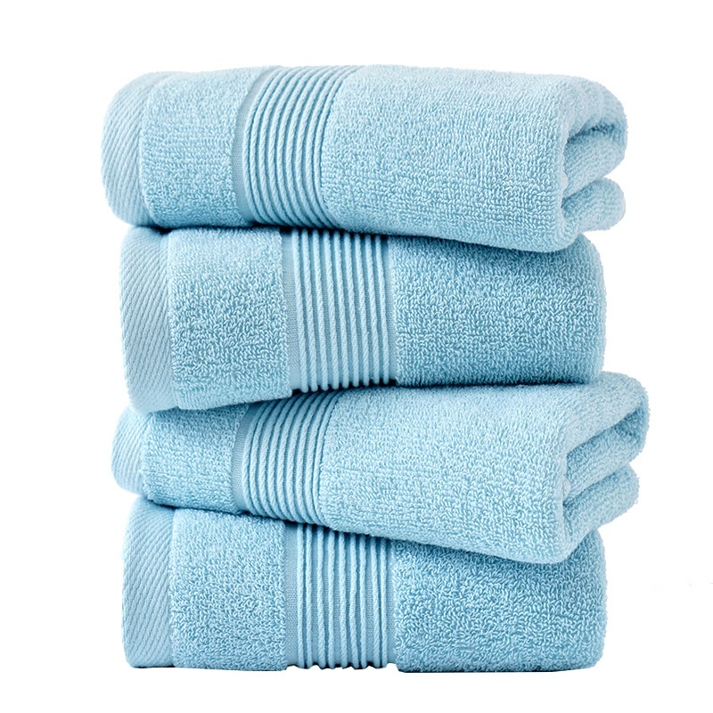 2-Piece Set Plush Terry Bath Towel - Soft & Absorbent