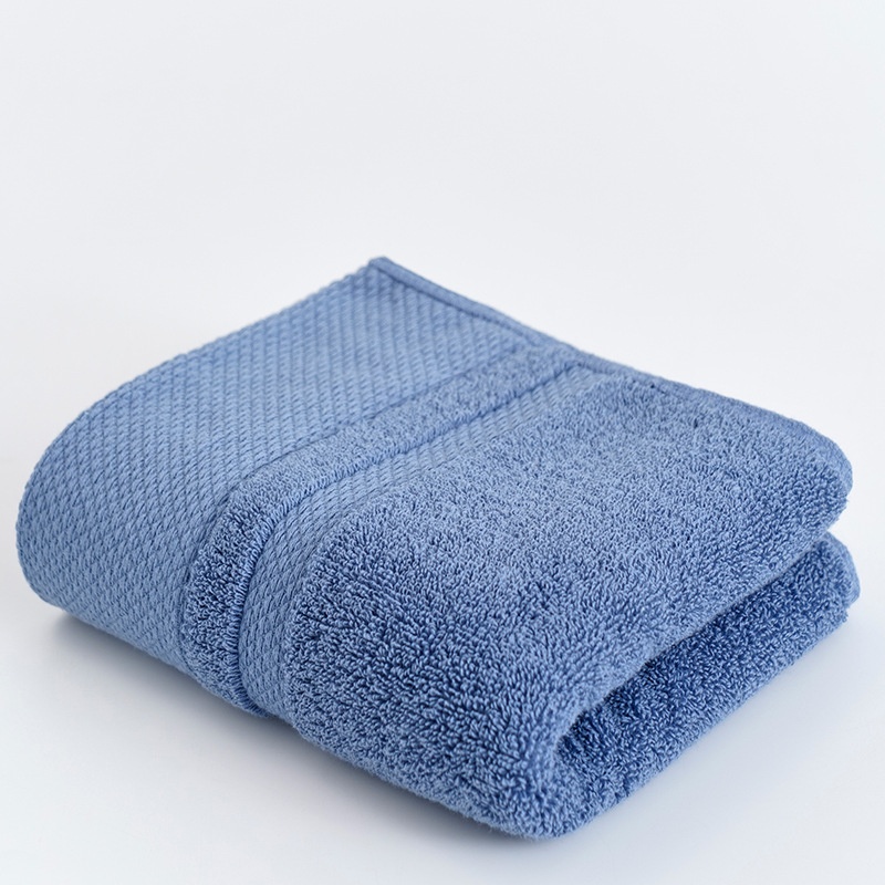 Premium Cotton Waffle & Terry Bath Towel 2-Piece Set - Soft & Absorbent