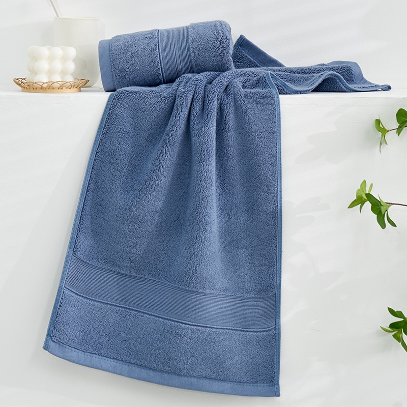 Plush Terry Bath Towels 2-Piece Set - Ultra Soft & Absorbent Multi-Color