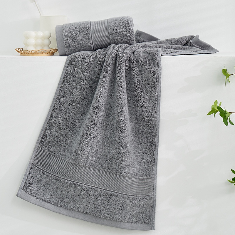 Plush Terry Bath Towels 2-Piece Set - Ultra Soft & Absorbent Multi-Color