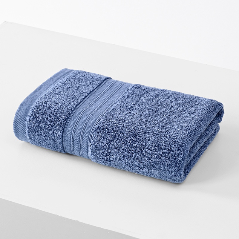 Soft Plush Terry Bath Towel Collection - Quick Dry & Absorbent