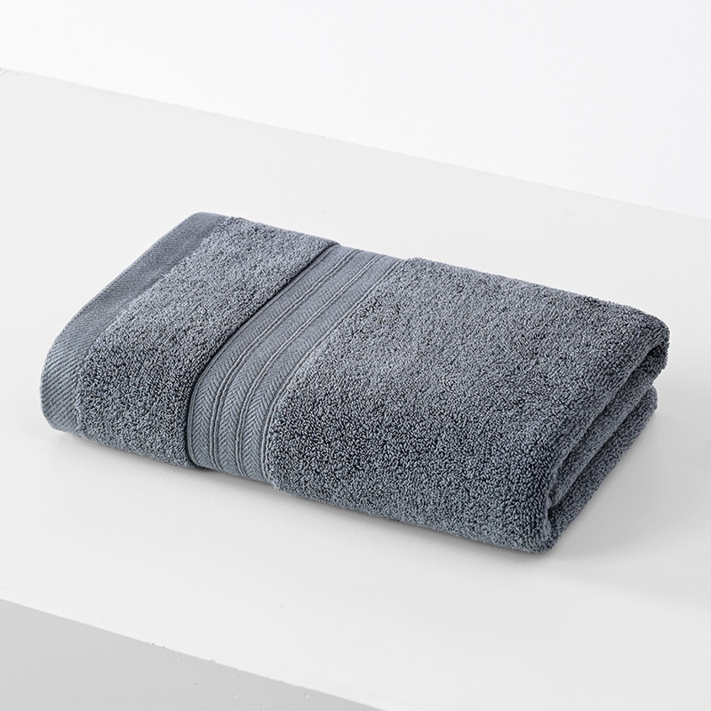 Soft Plush Terry Bath Towel Collection - Quick Dry & Absorbent