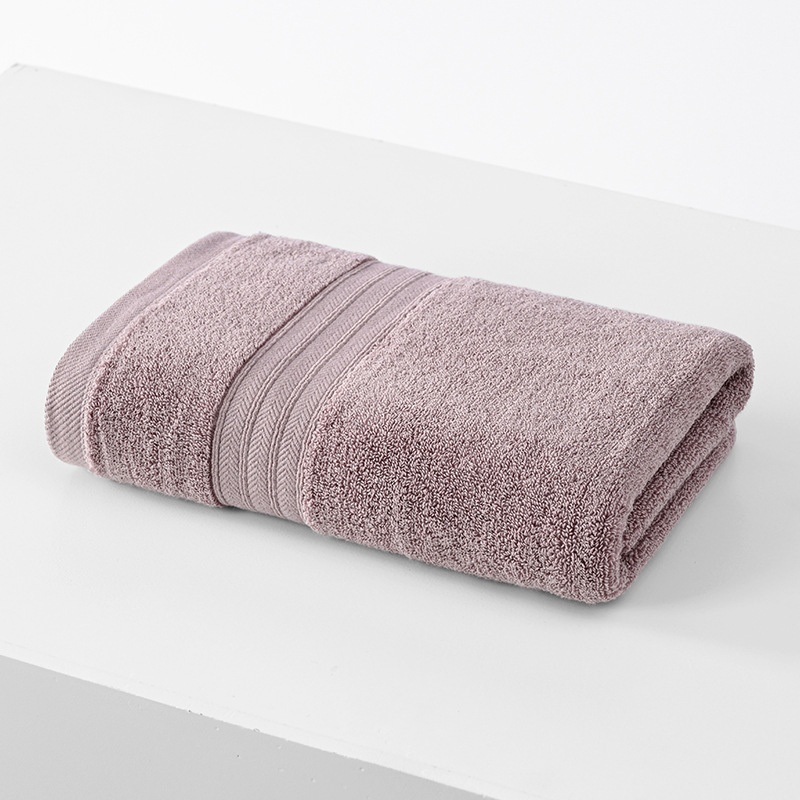 Soft Plush Terry Bath Towel Collection - Quick Dry & Absorbent