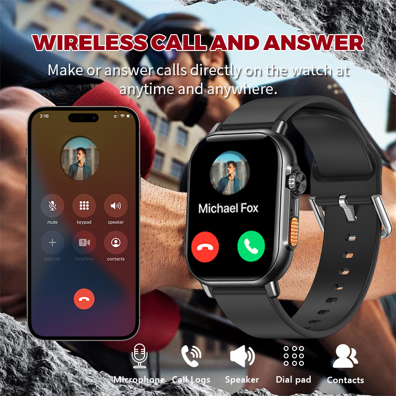 Smart Watch with Bluetooth Call & Fitness Tracker CXI-00001