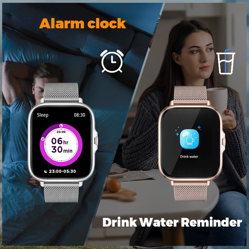 Smart Watch with Wireless Call, Fitness Tracker & Notifications CXI-00003