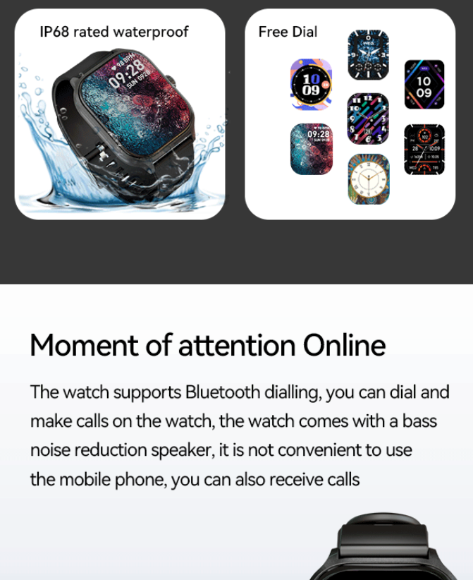 Smart Fitness Tracker Watch with Heart Rate Monitor CXI-00005