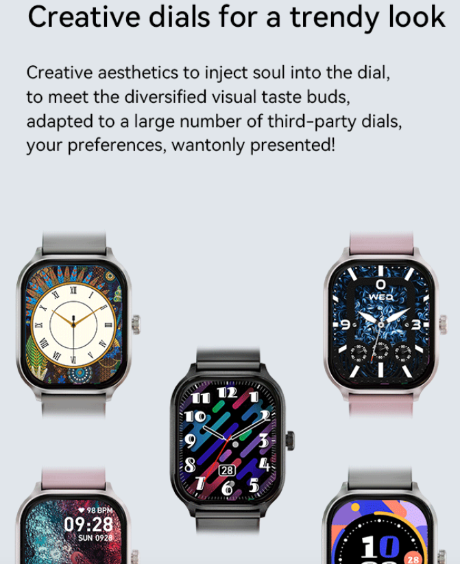 Smart Fitness Tracker Watch with Heart Rate Monitor CXI-00005