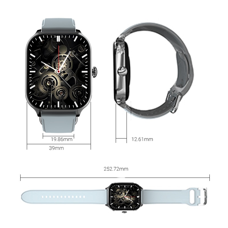 2.01" AMOLED Smart Watch - Fitness Tracker & Custom Dials CXI-00007