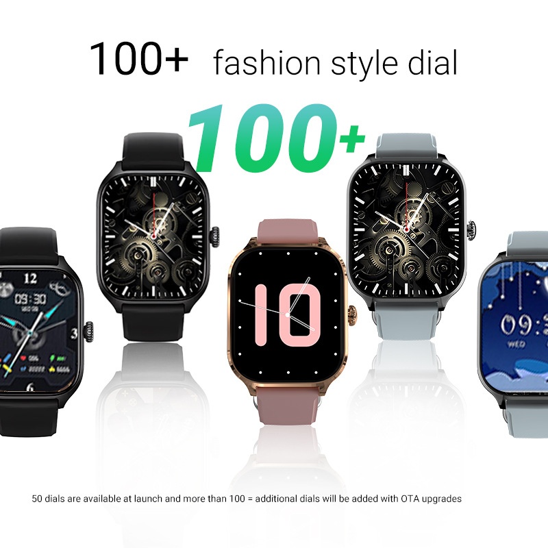 2.01" AMOLED Smart Watch - Fitness Tracker & Custom Dials CXI-00007