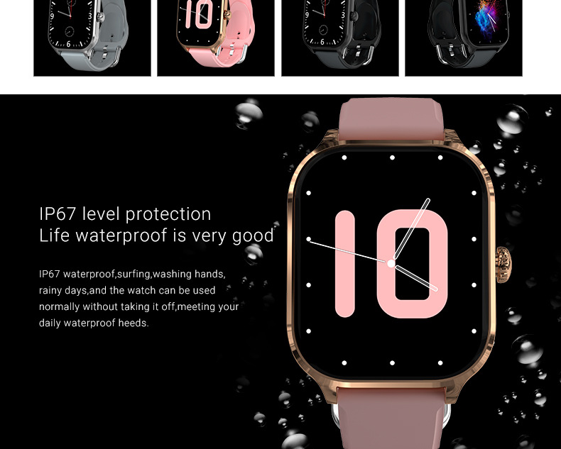 2.01" AMOLED Smart Watch - Fitness Tracker & Custom Dials CXI-00007