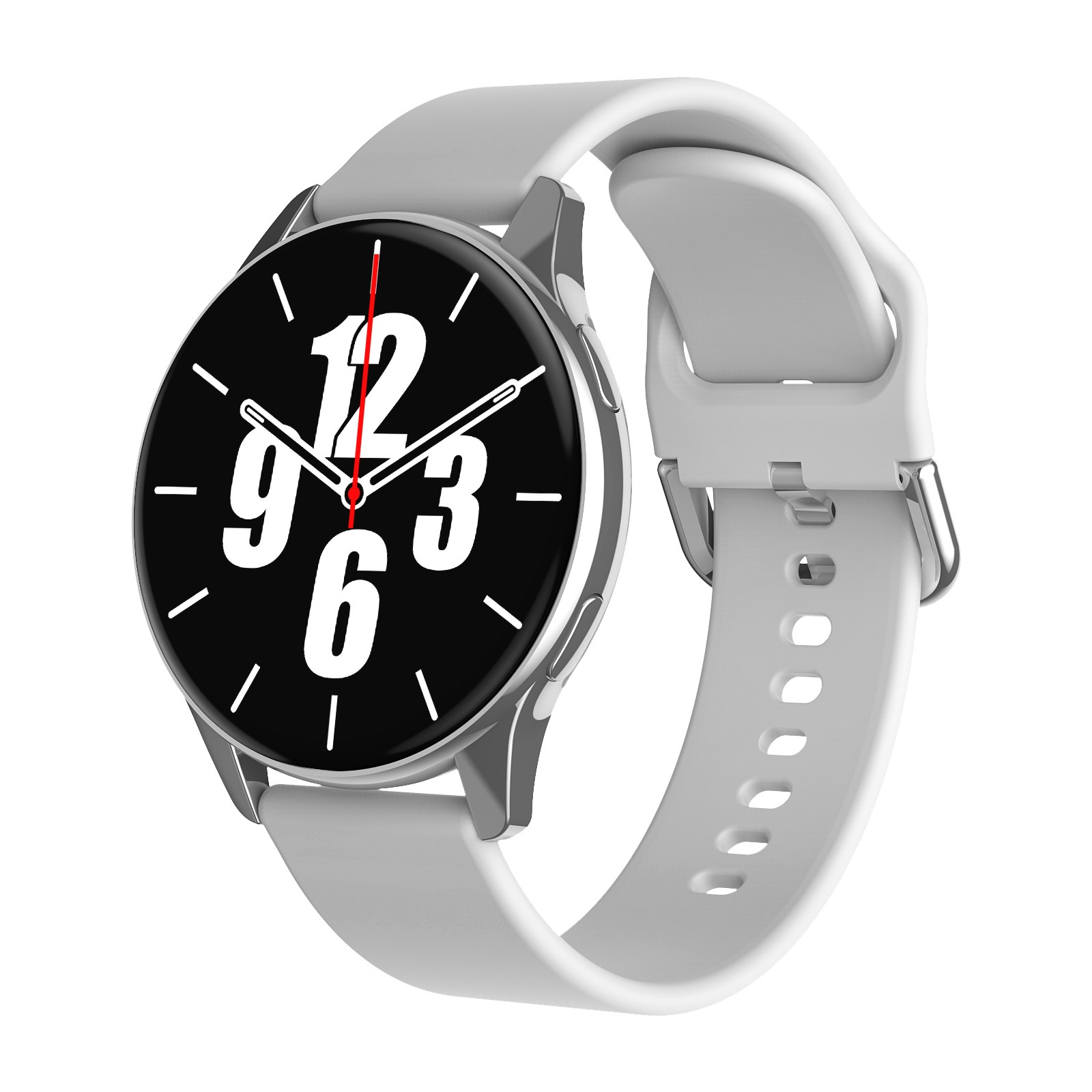 CT2 Smartwatch Fitness Tracker with Bluetooth Call & Music - Silicone Watch Band
