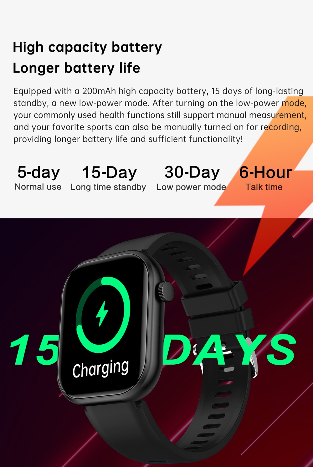 G26 Fashion Sports Smart Watch with HD Screen & Health Monitor - Stainless Steel + Silicone Watch Band Set